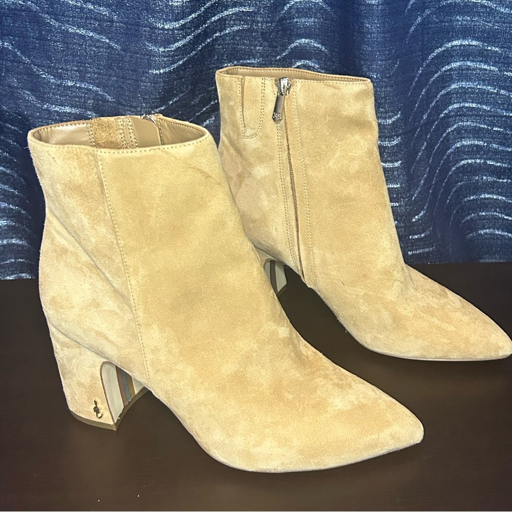Sam Edelman Tan Ankle Boots